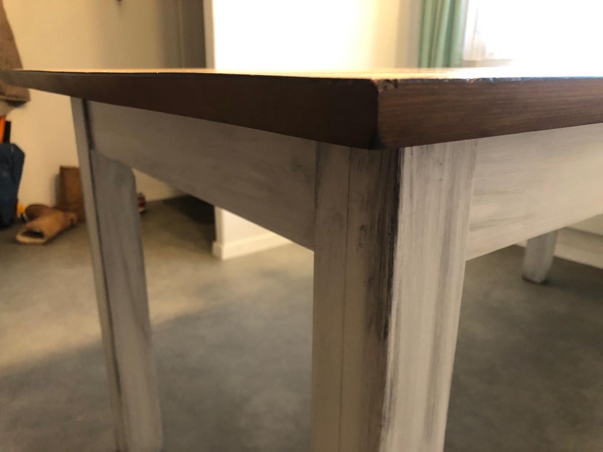 Tavoli: Schöner Esstisch mit Schublade Shabby-Look – Usato da Merenschwand venduto da Jacqueline99 3