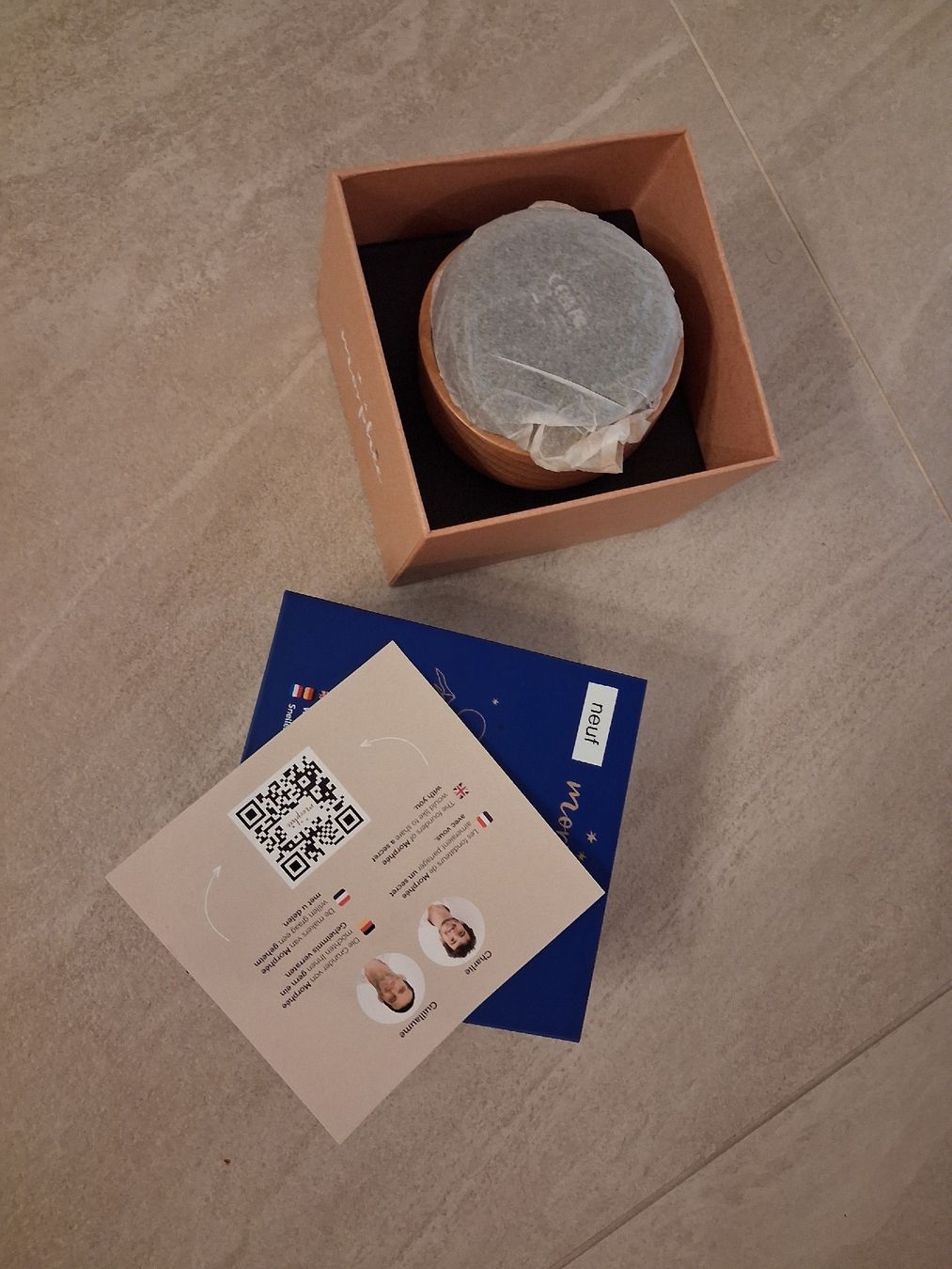 Spieldosen: Box relaxation Morphée neuve – Neu und originalverpackt aus Martigny von Antoinevonder