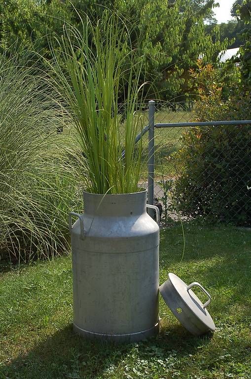 Tutte le decorazioni: Milchkanne Deko Garten Eingang Terrasse, etc. – Usato da Schupfart venduto da Bluelightning 3