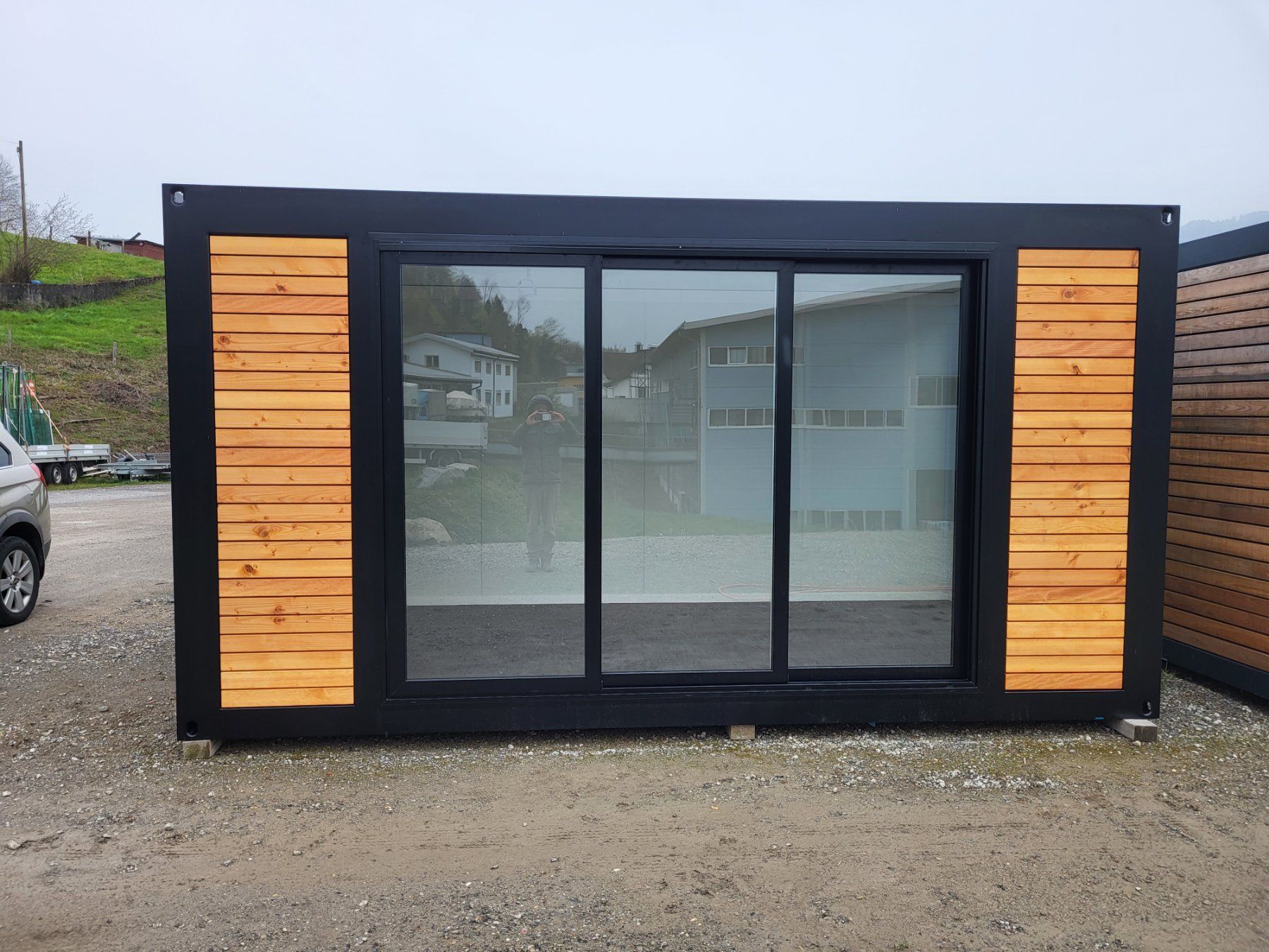Gartenhäuser & Gewächshäuser: Gartenhaus, Container, Bürocontainer – Neu und originalverpackt aus Galgenen von contdeluxe 2