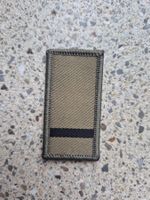 *** Gradabzeichen Taz Leutnant mit klett ***