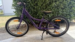 Kinderfahrrad Naloo violett 20 Zoll guter Zustand