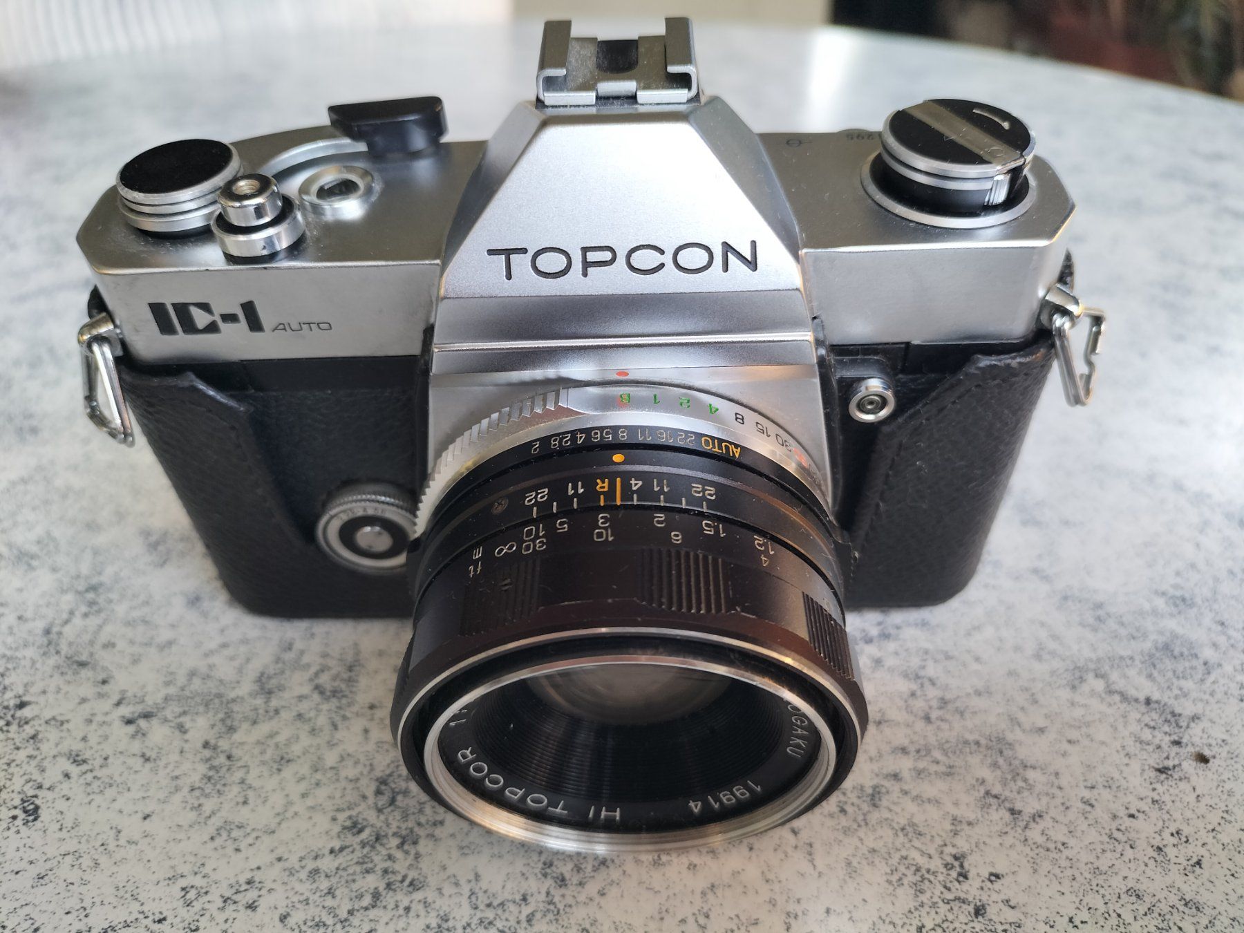 Topcon Kamera: Fotocamera analogica TOPCON IC-1 Auto – Gebraucht aus Lugano von eraluga