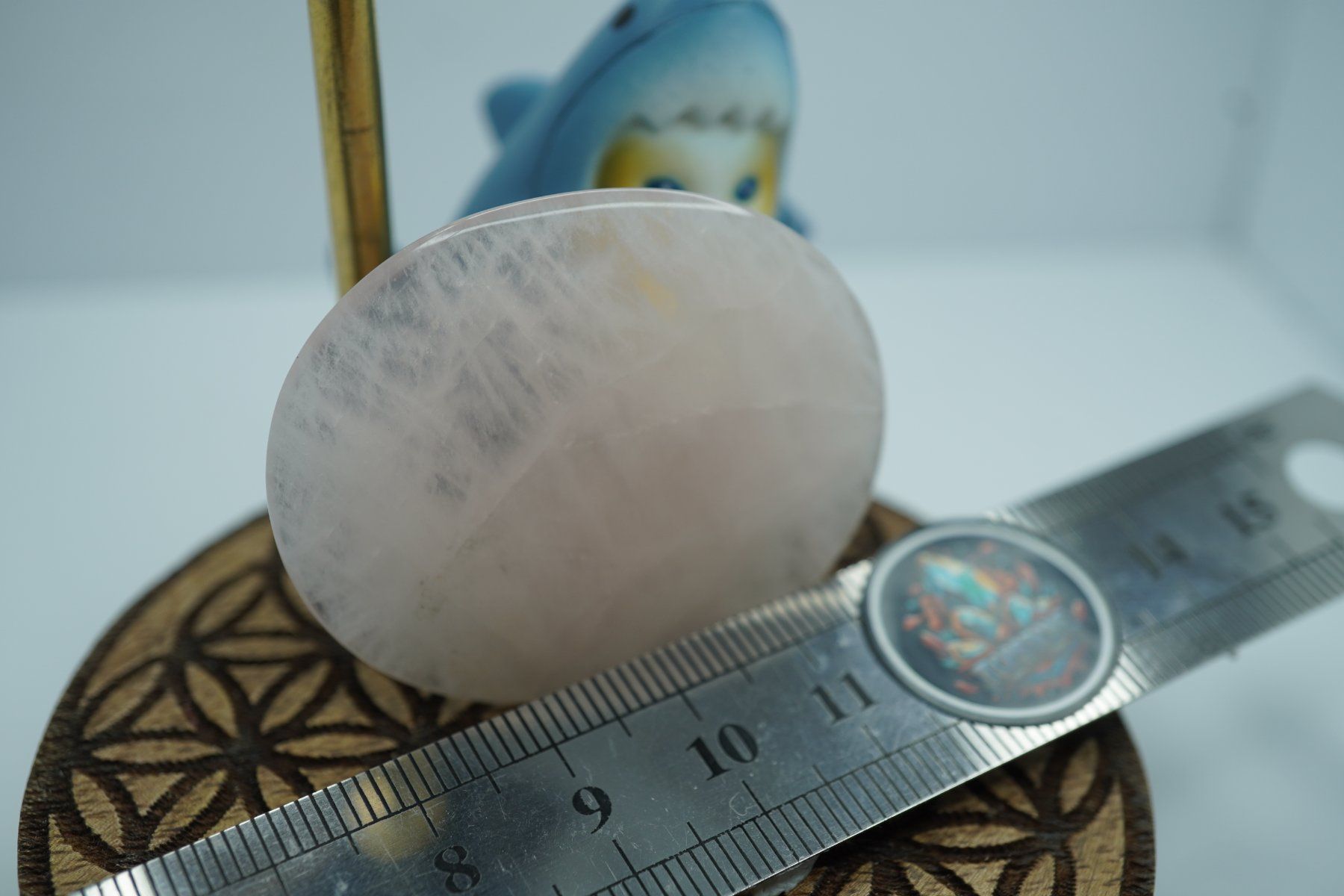 Mineralien & Heilsteine: Rosenquarz    Scheibenstein       ab 1.- Auktion – Neu und originalverpackt aus Eschenbach SG von topstone 6