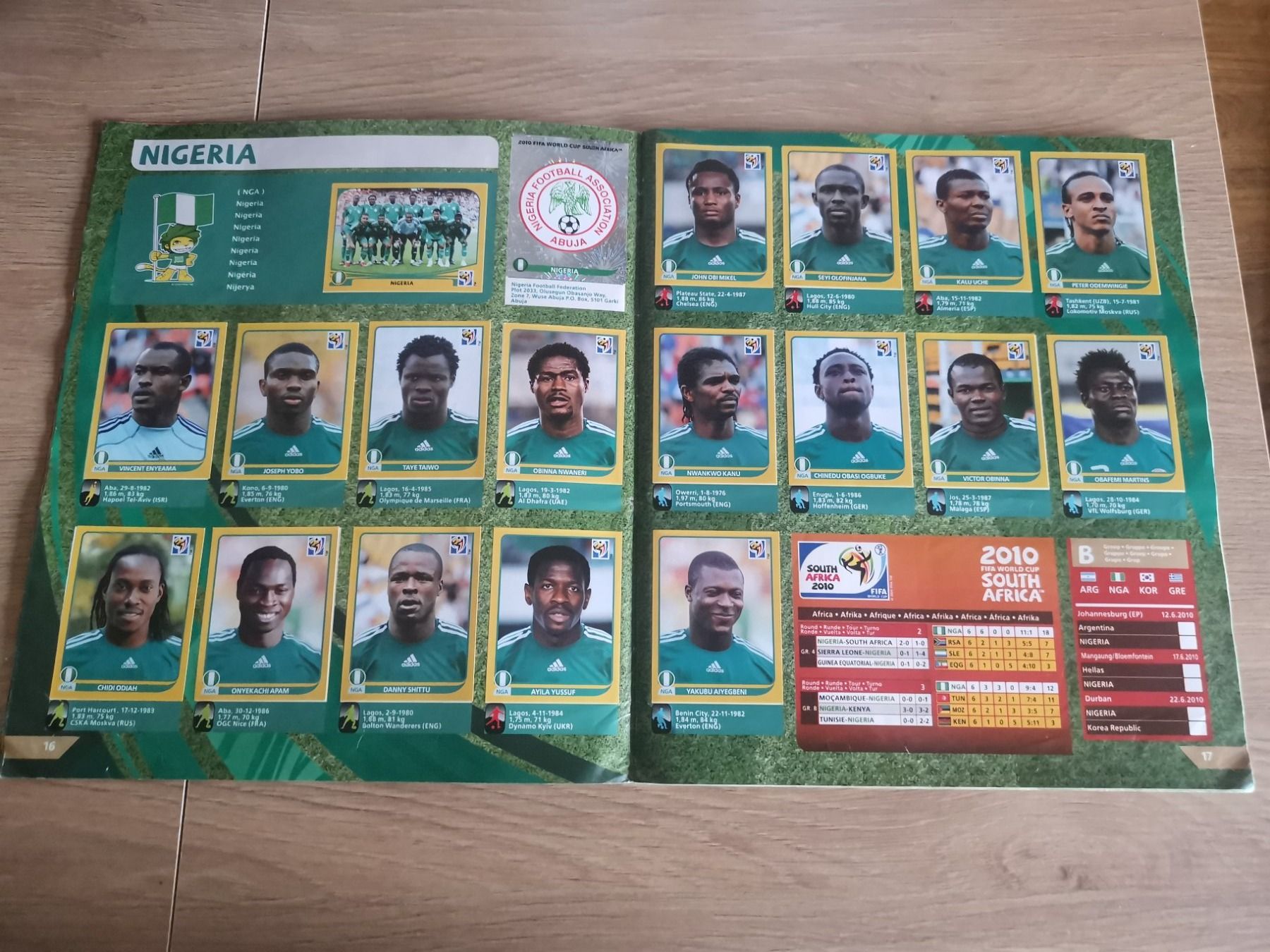 Panini Album: Fifa World Cup South Africa 2010 – Usato da Haag (Rheintal) venduto da Fausch1993 2