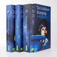 DER GOLDENE KOMPASS TRILOGIE 3 Bücher+Schuber PHILIP PULLMAN