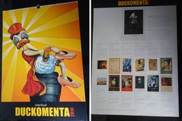 Original Duckomenta Wandkalender 2010, interDuck DIN A2