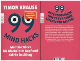 Timon Krause «99 Mind Hacks», absolut neuwertig !