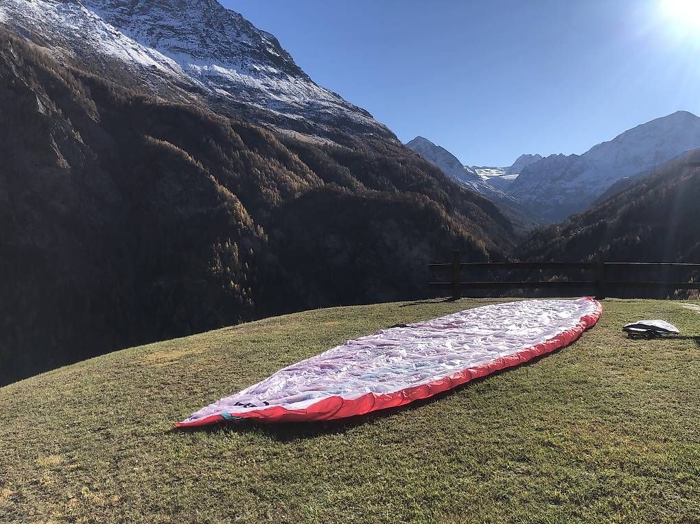 Sport dell'aria & Aquiloni: Voile Niviuk code P 22 – Usato da Savièse venduto da che_7r86 1