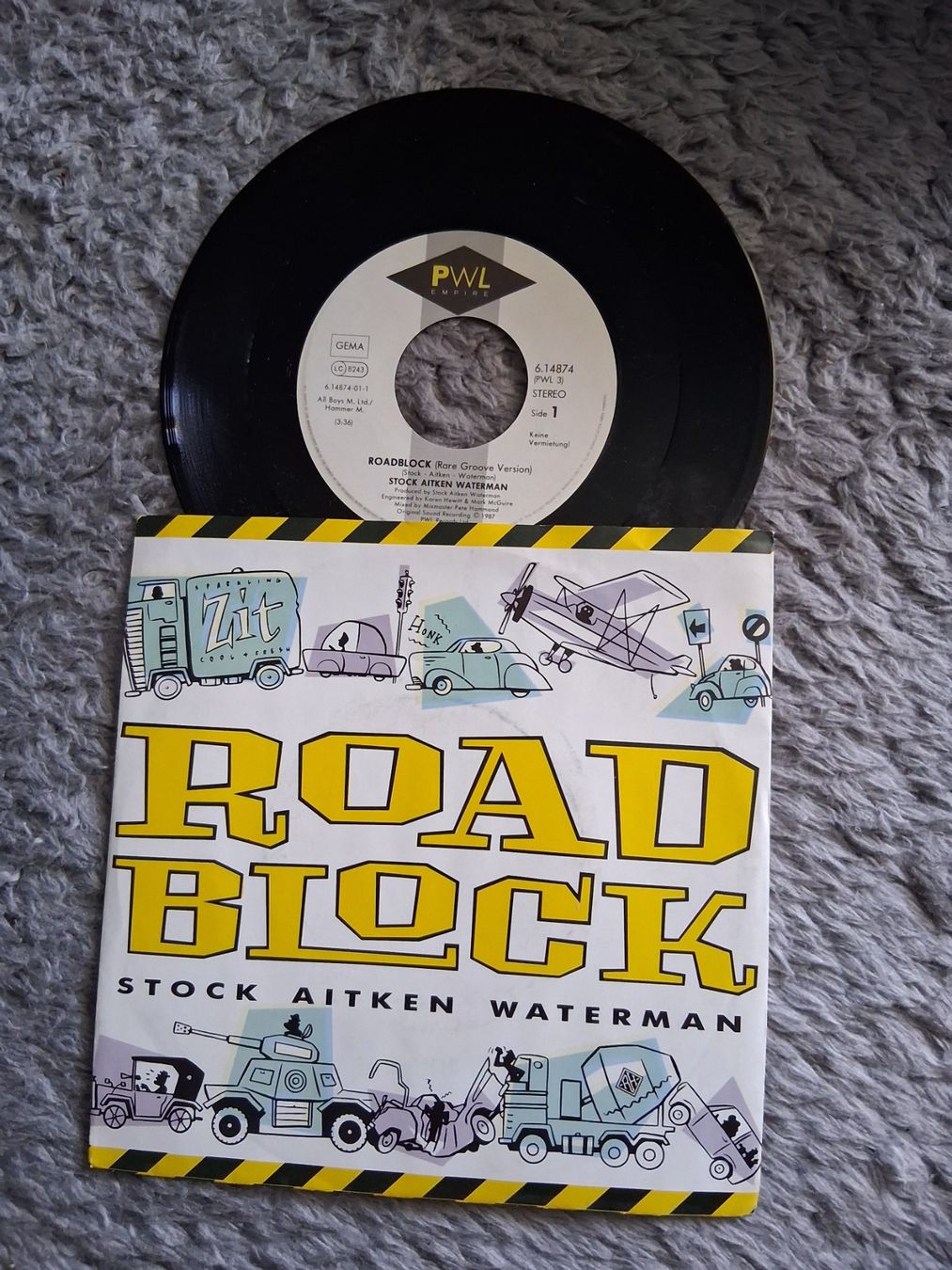 Dischi in vinile: ROADBLOCK       STOCK AITKEN WATERMAN    7NER SINGLE – Usato da Wetzikon ZH venduto da Ramones01