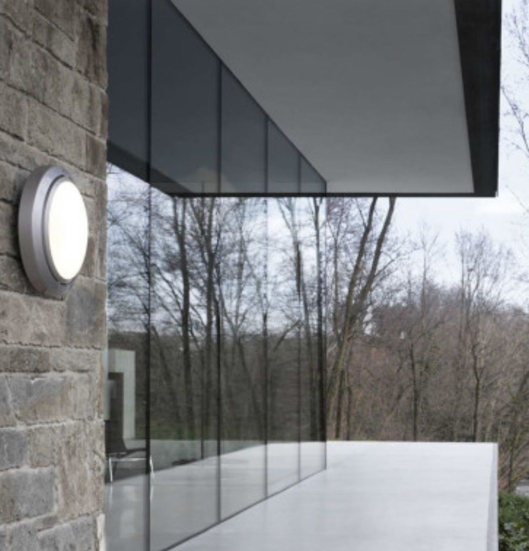 Luceplan Lampade: Luceplan Metropolis Wandleuchte Deckenleuchte silber 17cm – Usato da Zürich venduto da Budulinek123 2