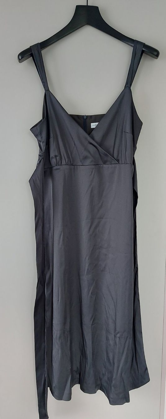 Comma Vestiti: Kleid Comma Gr. 42 anthrazit – Nuovo (secondo la descrizione) da Pfäffikon ZH venduto da siae 1