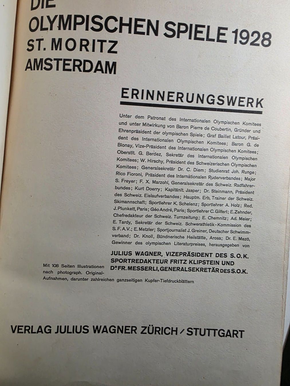 Libri: Die Olympischen Spiele 1928 St. Moritz / Amsterdam – Usato da Walterswil BE venduto da Lonitti 4