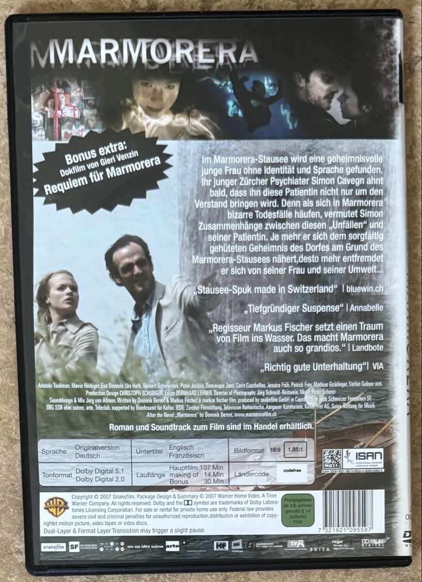 Tous les DVDs: MARMORERA  – Neuf (Voir description) à Dietikon par AndreaSch01 1