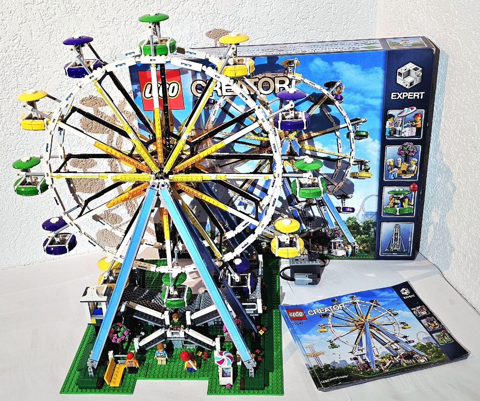 Lego Kit di costruzioni: LEGO CREATOR EXPERT 10247 RIESENRAD MIT OVP – Usato da Turbenthal venduto da Ddanuh 9