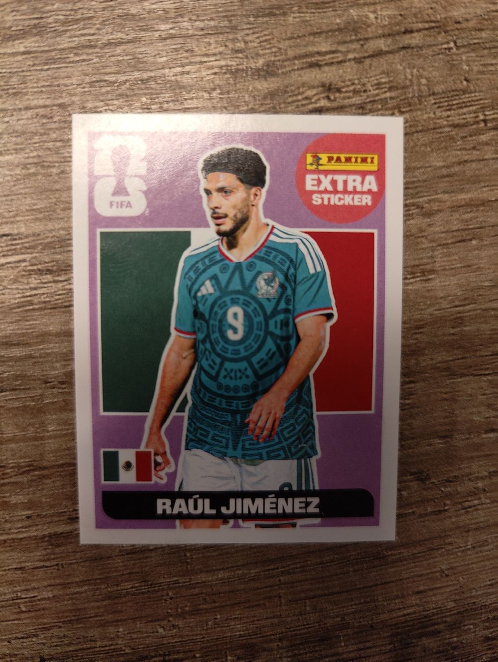 Panini Carte collezionabili: Panini Extra Sticker Raul Jimenez – Nuovo e nell'imballaggio originale da Wiesendangen venduto da Chabibobele