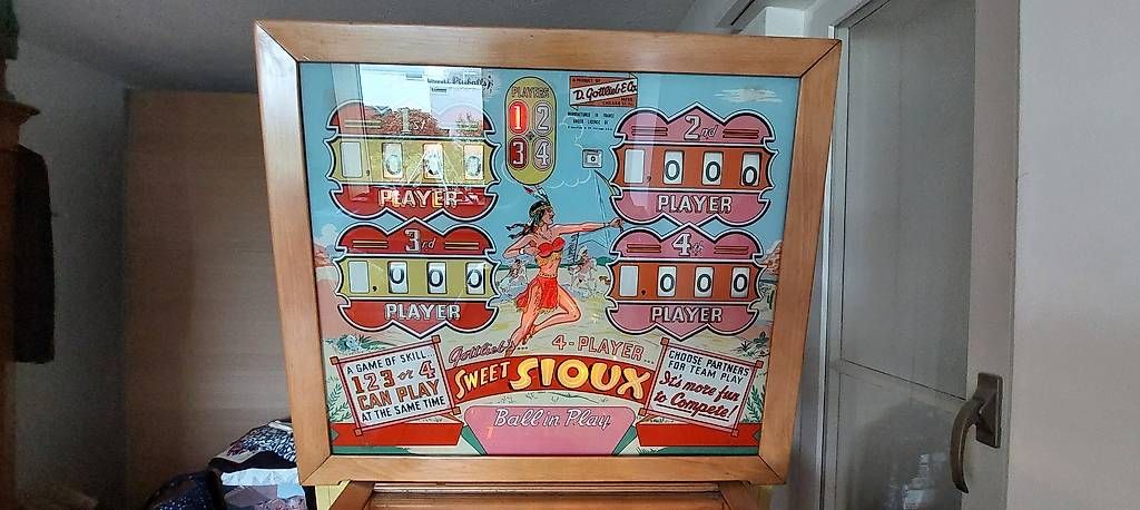Flipperkästen: Flipperkasten Gottlieb's Sweet Sioux – Gebraucht aus Küttigen von Callico 3
