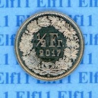 CHF___0.50 2017 unz+ 50 Rappen
