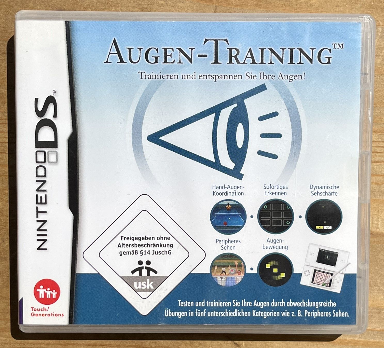 Nintendo Giochi: Augen-Training Nintendo DS – Usato da Dornach venduto da Deco89