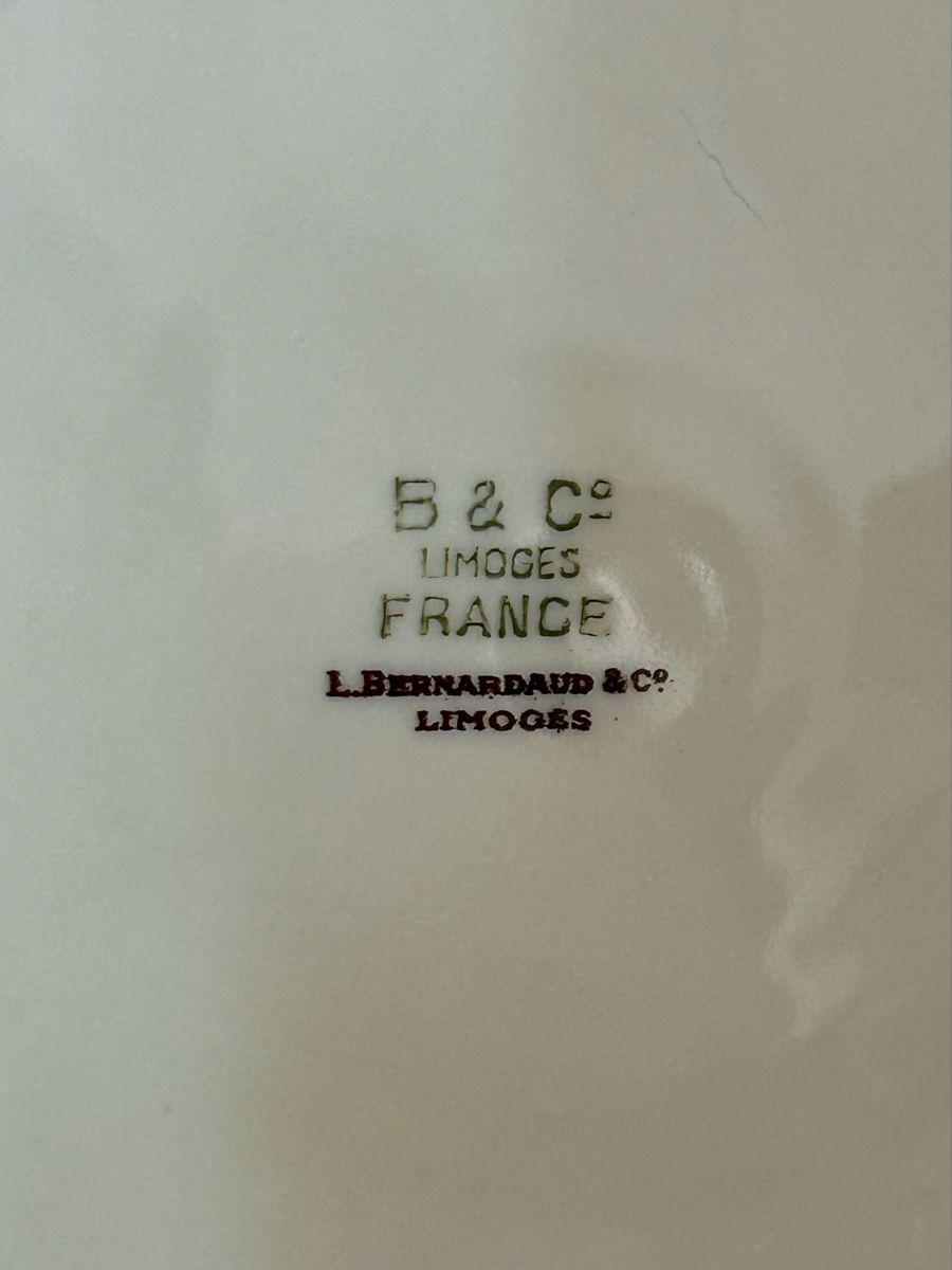 Bernardaud Piatti: Bernardaud Limoges Teller 22 cm Japanerin – Usato da Wettingen venduto da Mmccl 1