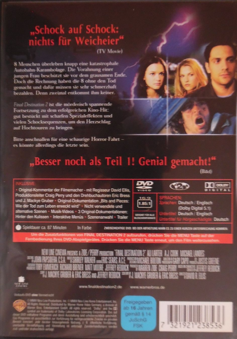 Tutti i DVDs: Final Destination 2 – Usato da Bellinzona venduto da Luna093 2