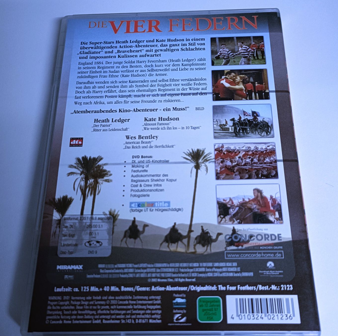 Alle DVDs: Die vier Federn – Gebraucht aus Köniz von Filmzone 1