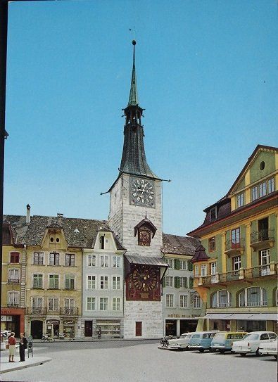 Cartoline postali: SOLOTHURN Zeitglockenturm, Auto – Nuovo (secondo la descrizione) da Jona venduto da philajona