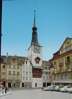SOLOTHURN Zeitglockenturm, Auto