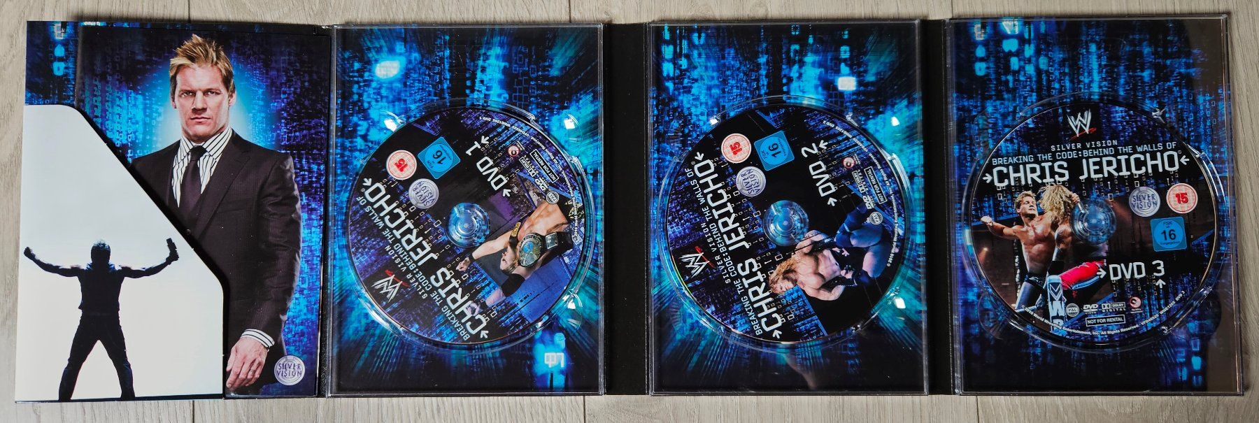 Tutti i DVDs: Chris Jericho - Breaking the Code - 3 DVD Set - Wrestling! – Usato da Brittnau venduto da leroyjethro 3