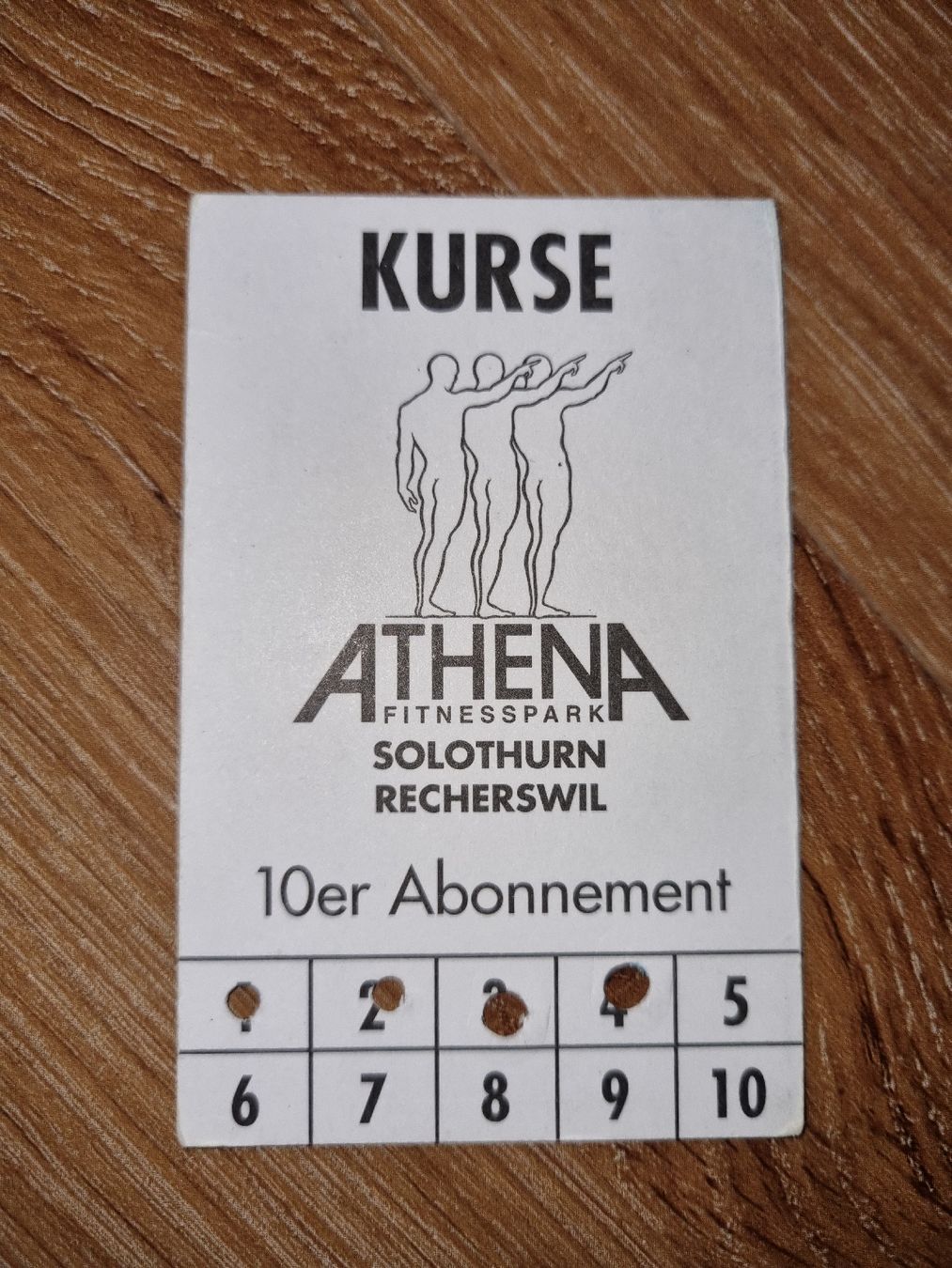 Buoni: Athena Fitnesspark-Abo – Usato da Aarburg venduto da sane92
