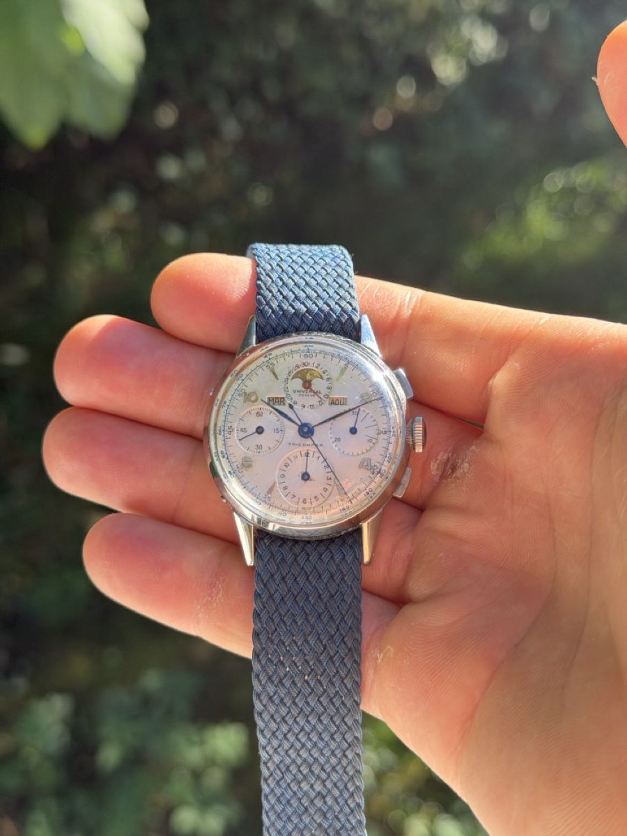 Universal Genève Orologi: Universal Genève tricompax – Usato da Courtemautruy venduto da Atelier_Vintage