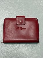 Rotes Leder Portemonnaie von Les Copains