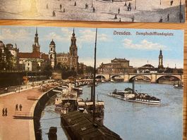 Dresden 4 historische Ansichtskarten