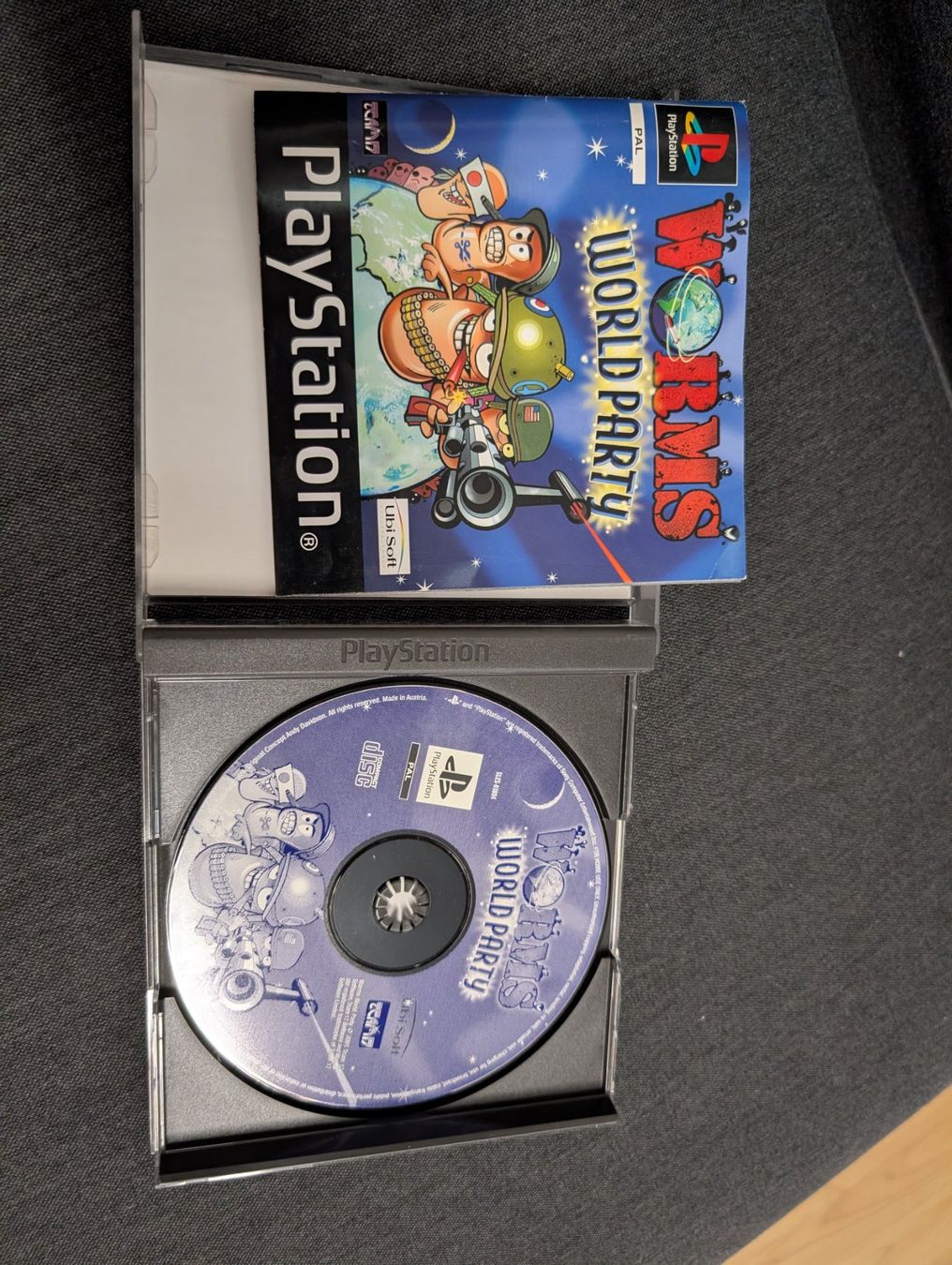 Spiele: Worms world party ps1 – Gebraucht aus Giubiasco von Ticinerd 2
