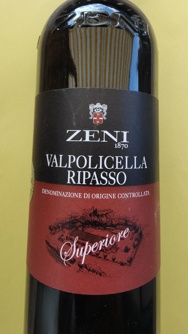 Wein: Zeni Valpolicella Ripasso 2019 – Neu und originalverpackt aus chur von Hmars