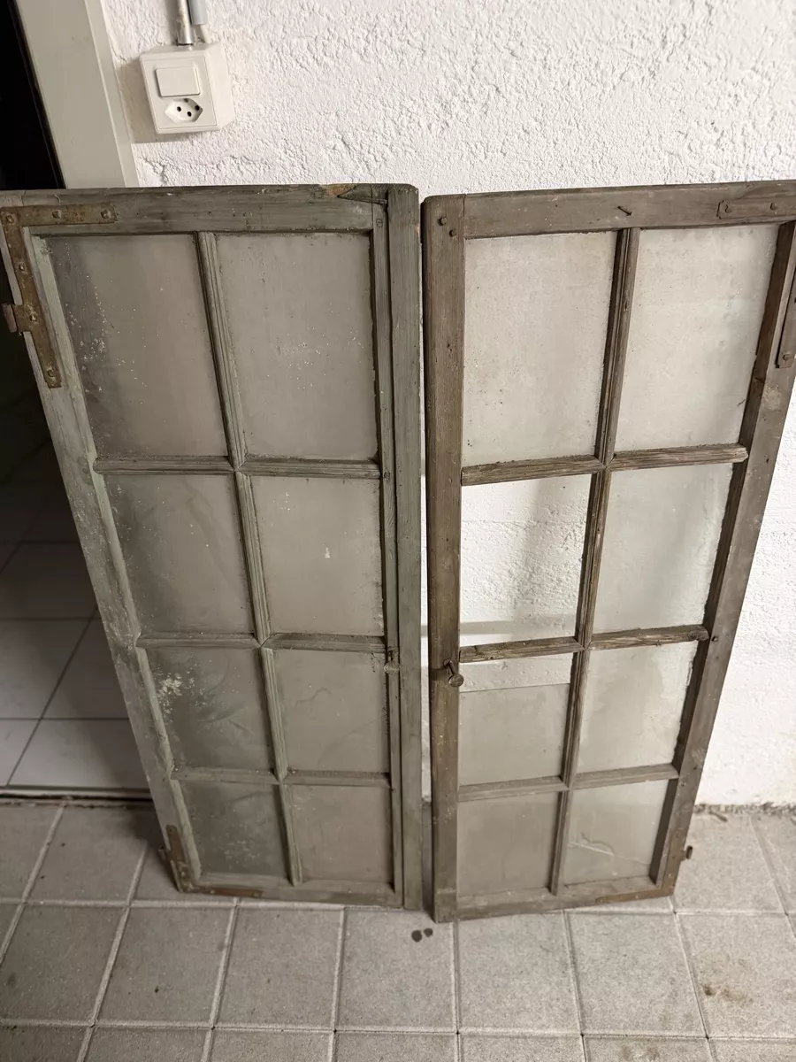 Fenster: Alte Holzfenster 2 Stück – Gebraucht aus Beromünster von Ctempo