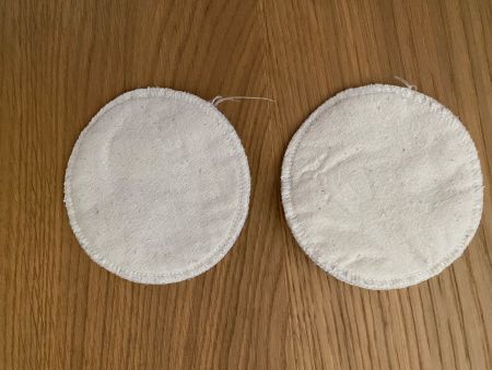 Wiederverwendbare Stilleinlagen, Baumwolle, waschbar 60 Grad