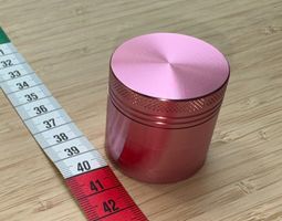 rosa Metall Grinder, rose, Mühle