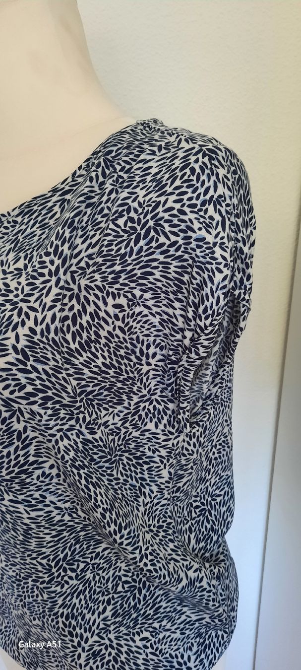 Camicette: ***STREET ONE*** Bluse blau-weiss Gr 40 – Usato da Wädenswil venduto da H2H_Secondhandshop 3