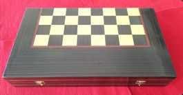 Backgammon aus Holz ca. 43 x 51 cm
