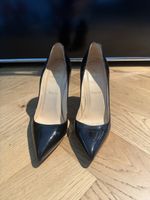 Christian Louboutin Kate 100 Pumps – Schwarz Lackleder