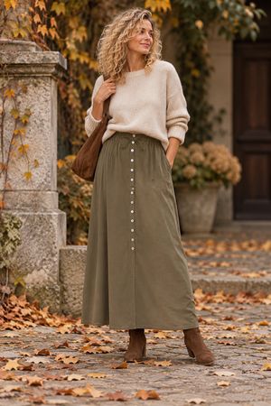 Hübscher Rock aus Cotton Gr. S-M  wie neu
