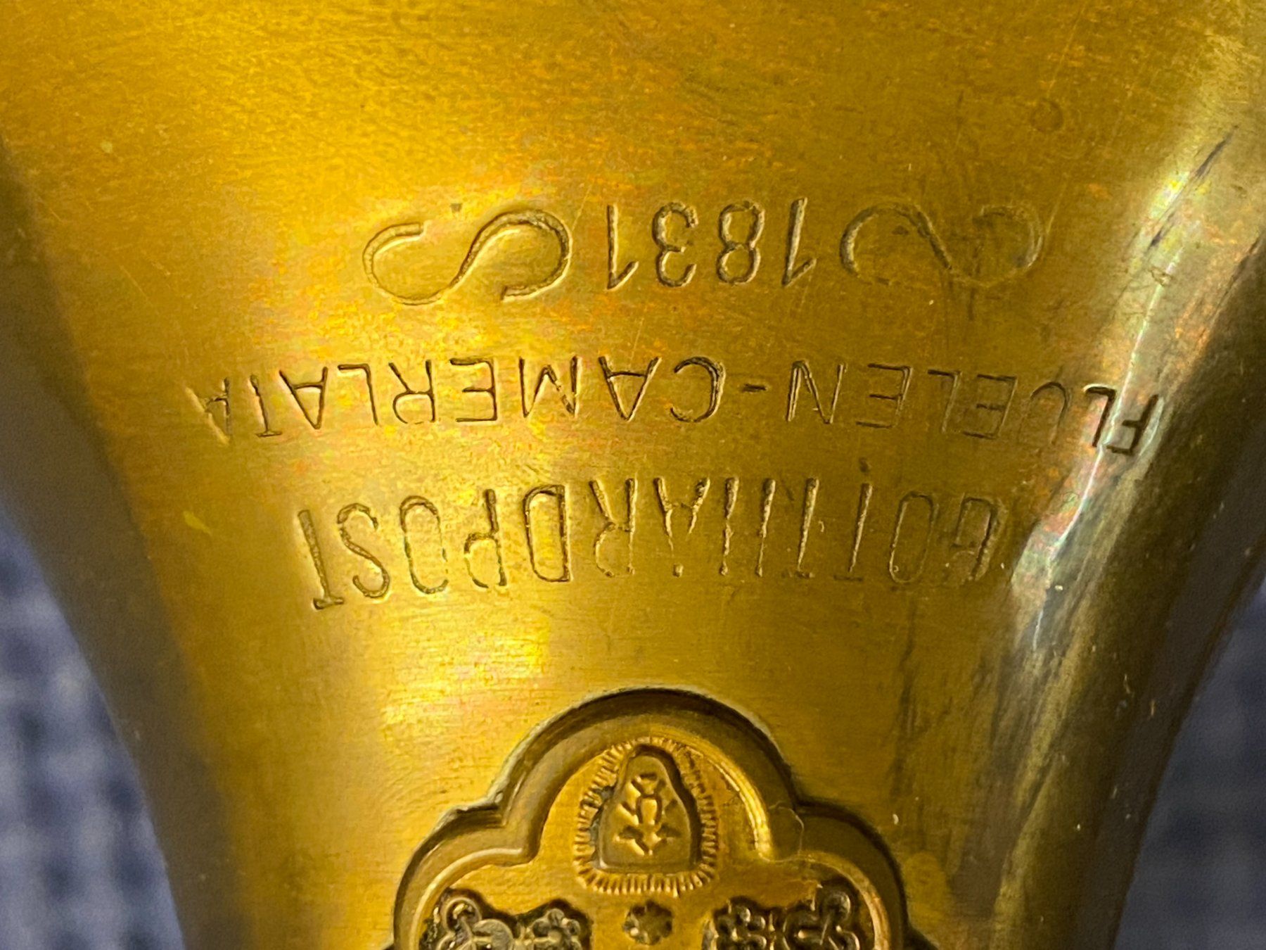 Strumenti musicali: Posthorn antik 1831 – Usato da Winterthur venduto da Gotzi4 2