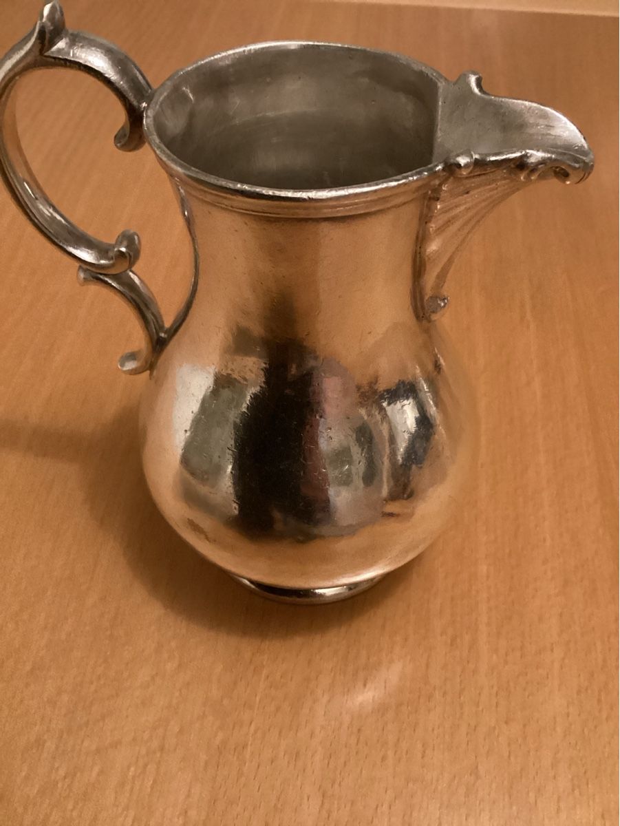 Karaffen: Gebr. Hepp Milchkännchen Hotel Silber versilbert c.1924 – Gebraucht aus Nunningen von Vintage59 4