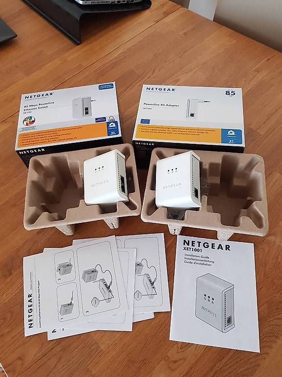 Wlan: 2x Adaptateurs CPL Netgear 85MBPS – Gebraucht aus belmont sur lausanne von xavdelausanne