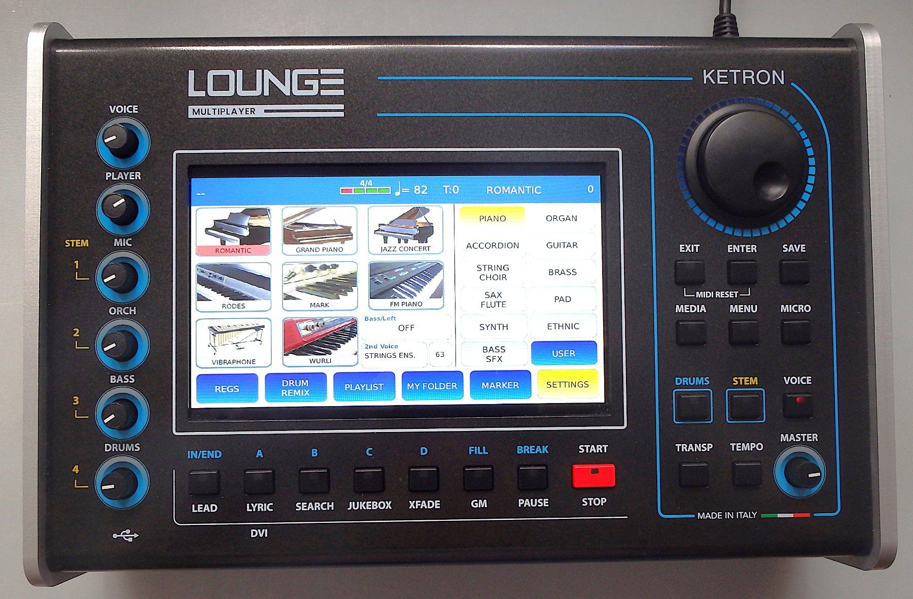 Musikinstrumente: Soundmodul / Multifile-Player KETRON LOUNGE  240 GB Harddisk – Gebraucht aus Wattwil von webrawa 2