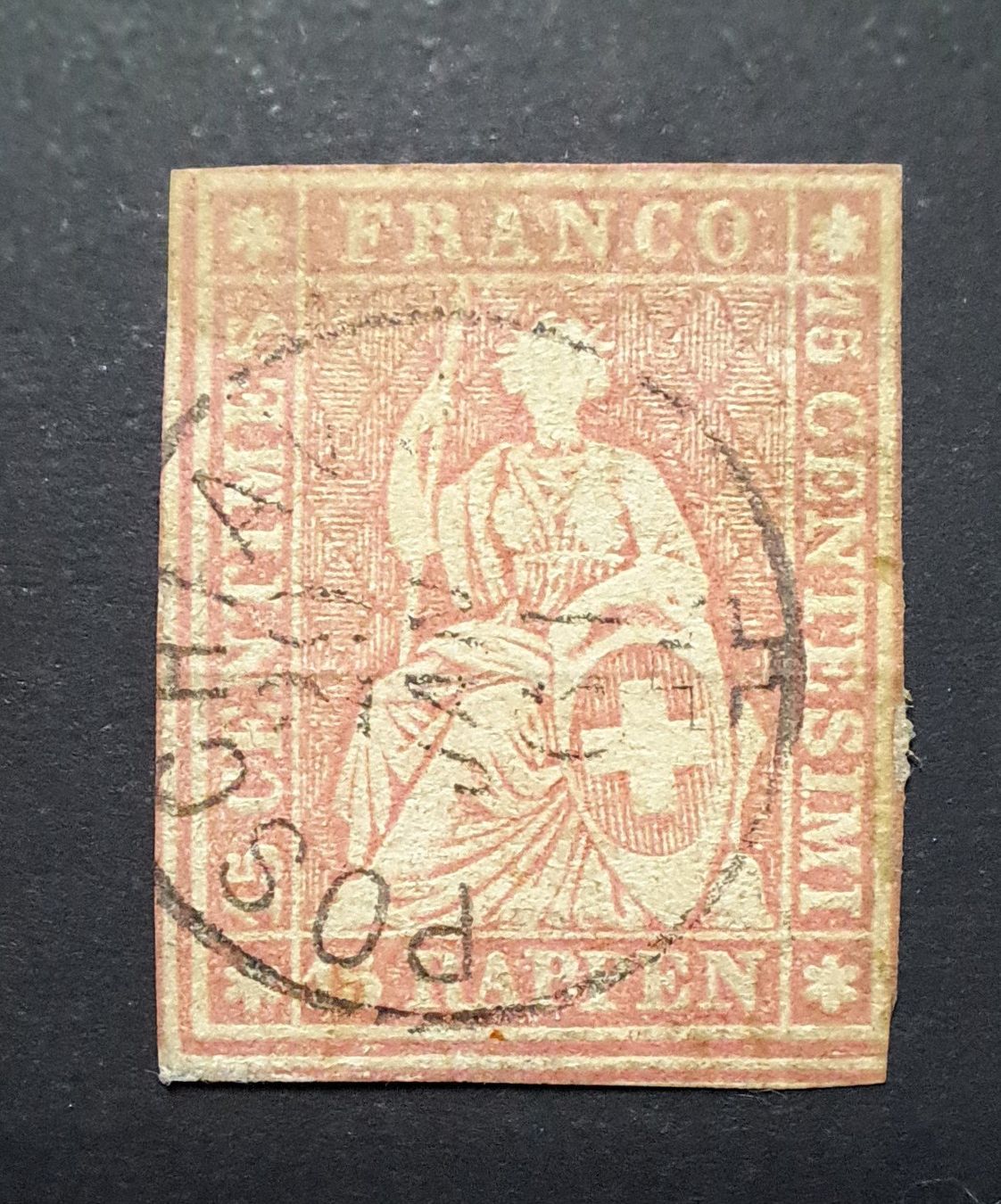 Tous les timbres: Strubel Vollstempel POSCHIAVO – D'occasion à Unterägeri par PhilatelieStudiger