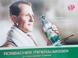 Michel Comte - Autogramm auf Foto