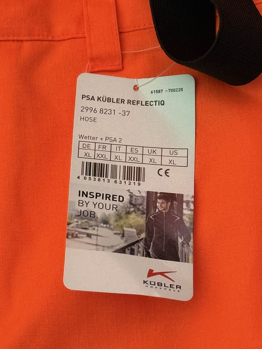 Kübler Hosen: Arbeitshose orange – Neu (gemäss Beschreibung) aus Seuzach von Ryannaef84 2