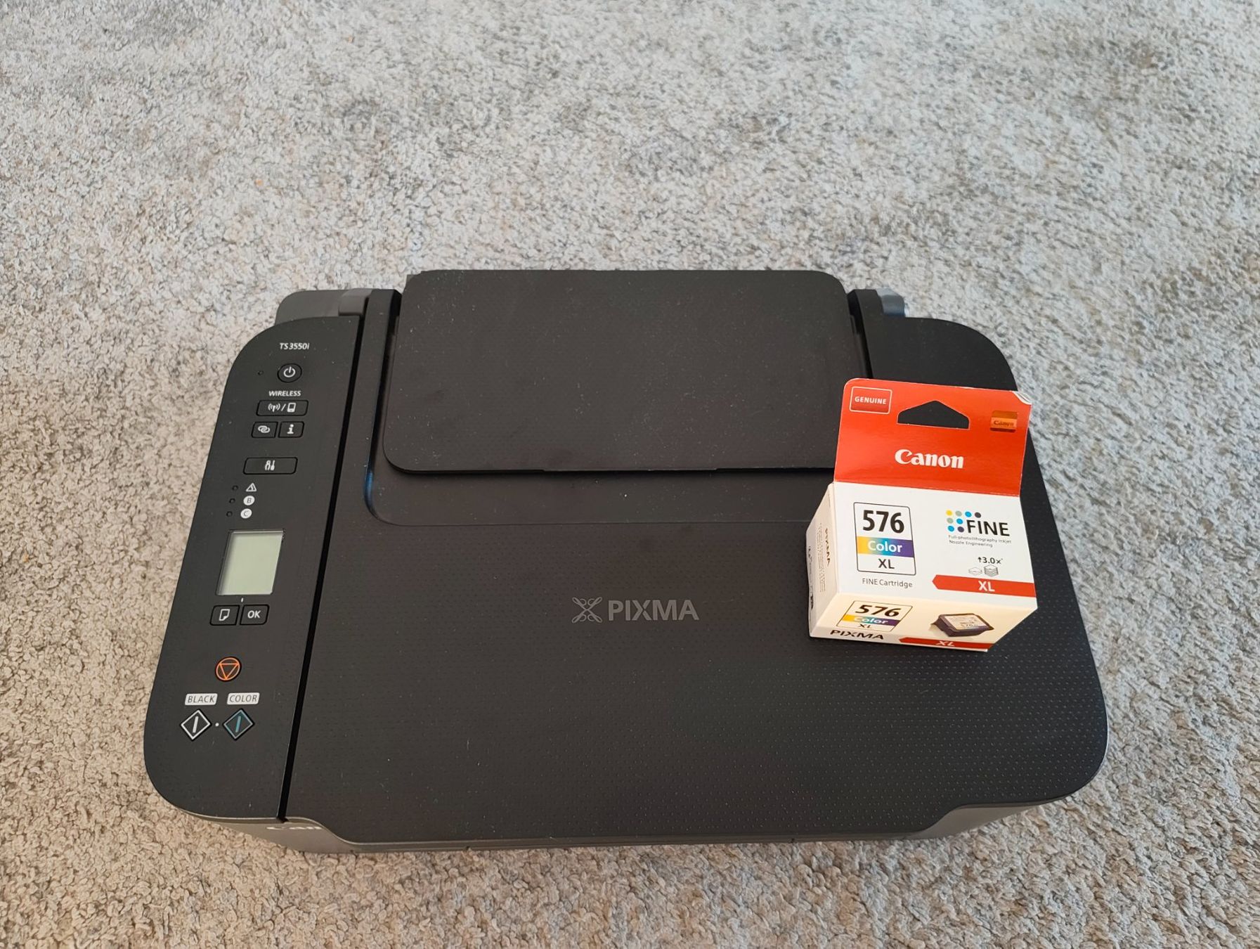 Canon Drucker: Canon Pixma mit voller Farbpatrone – Gebraucht aus Basel von enilorac04 1